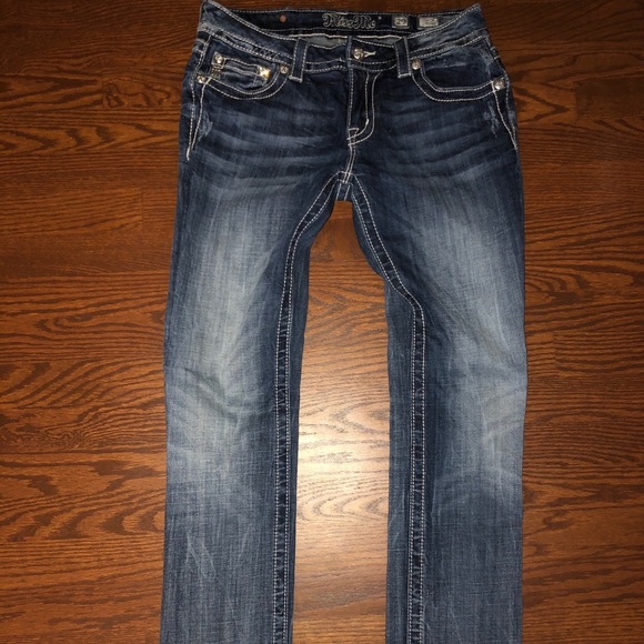 Miss Me Pants - Light Wash Blue Miss Me Jeans